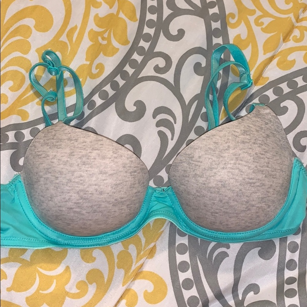Pink bra
